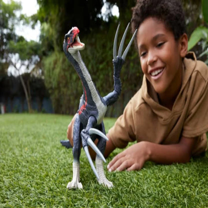 Mattel Jurassic World Slash N Roar Therizinosaurus Dinosaur Figure