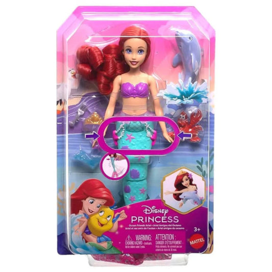 Disney Princess Ariel Doll with Animal and Accessories