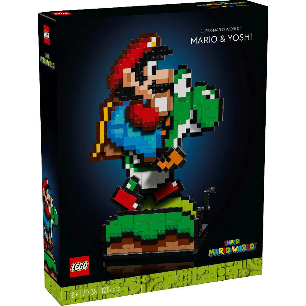 Lego 71438 Super Mario Super Mario World : Mario & Yoshi (1215 Pieces)
