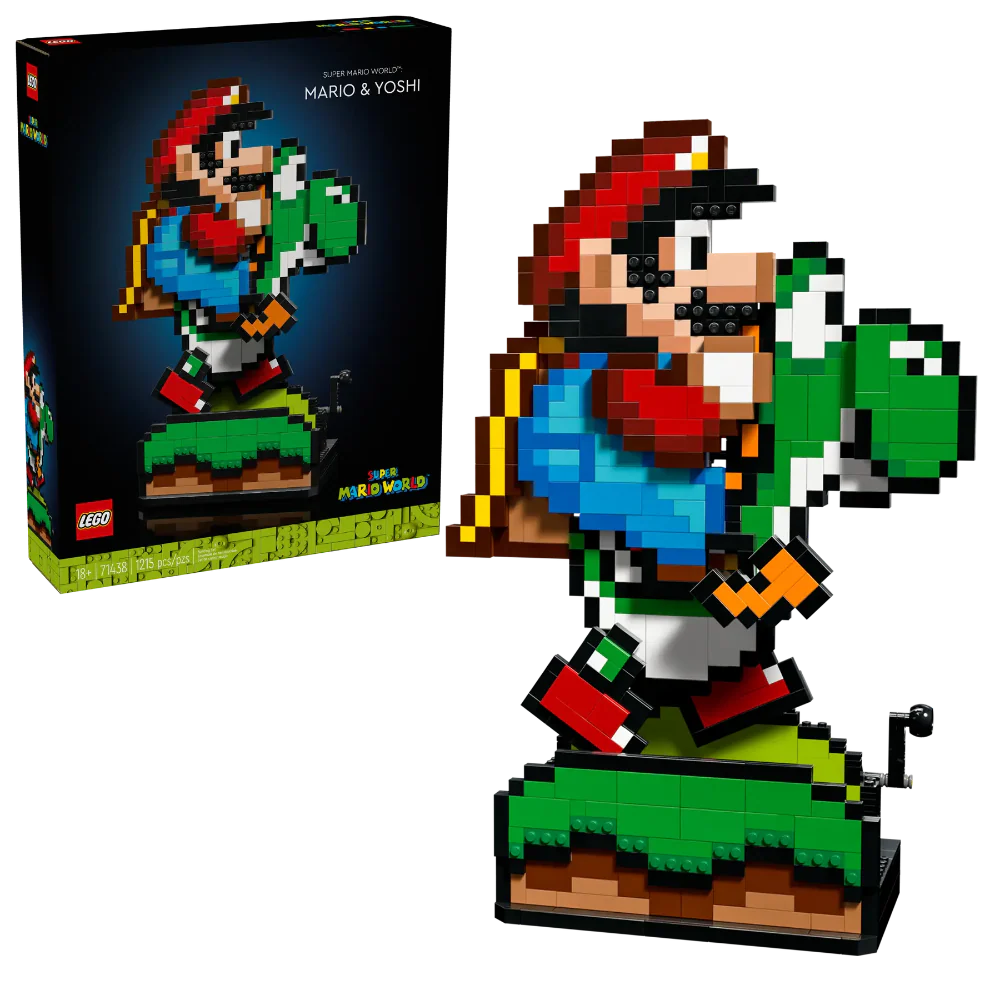 Lego 71438 Super Mario Super Mario World : Mario & Yoshi (1215 Pieces)