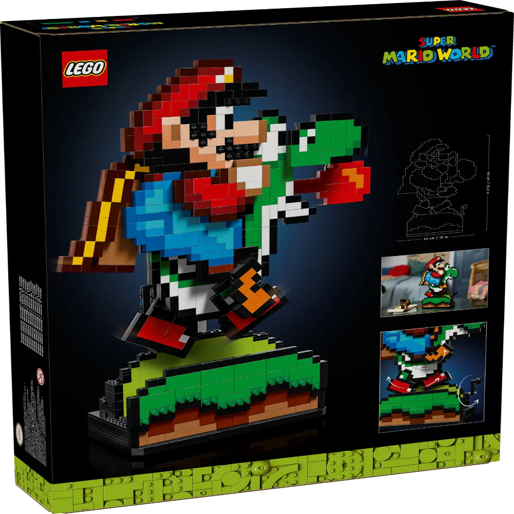 Lego 71438 Super Mario Super Mario World : Mario & Yoshi (1215 Pieces)