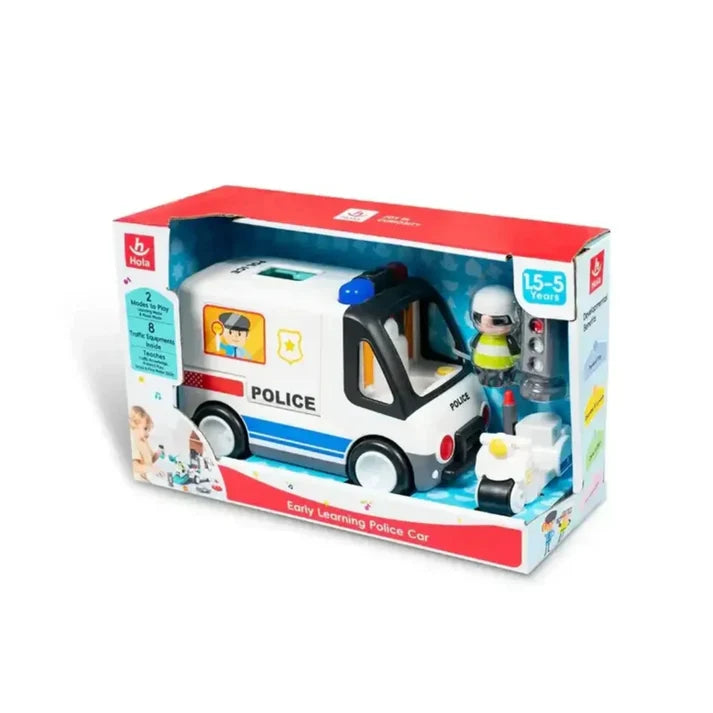 Hola HE9985 RC Police Car Toy (18M+)
