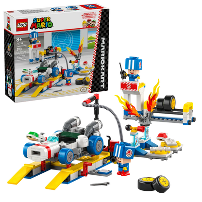 Lego 72035 Super Mario Mario Kart – Toad's Garage (390 Pieces)