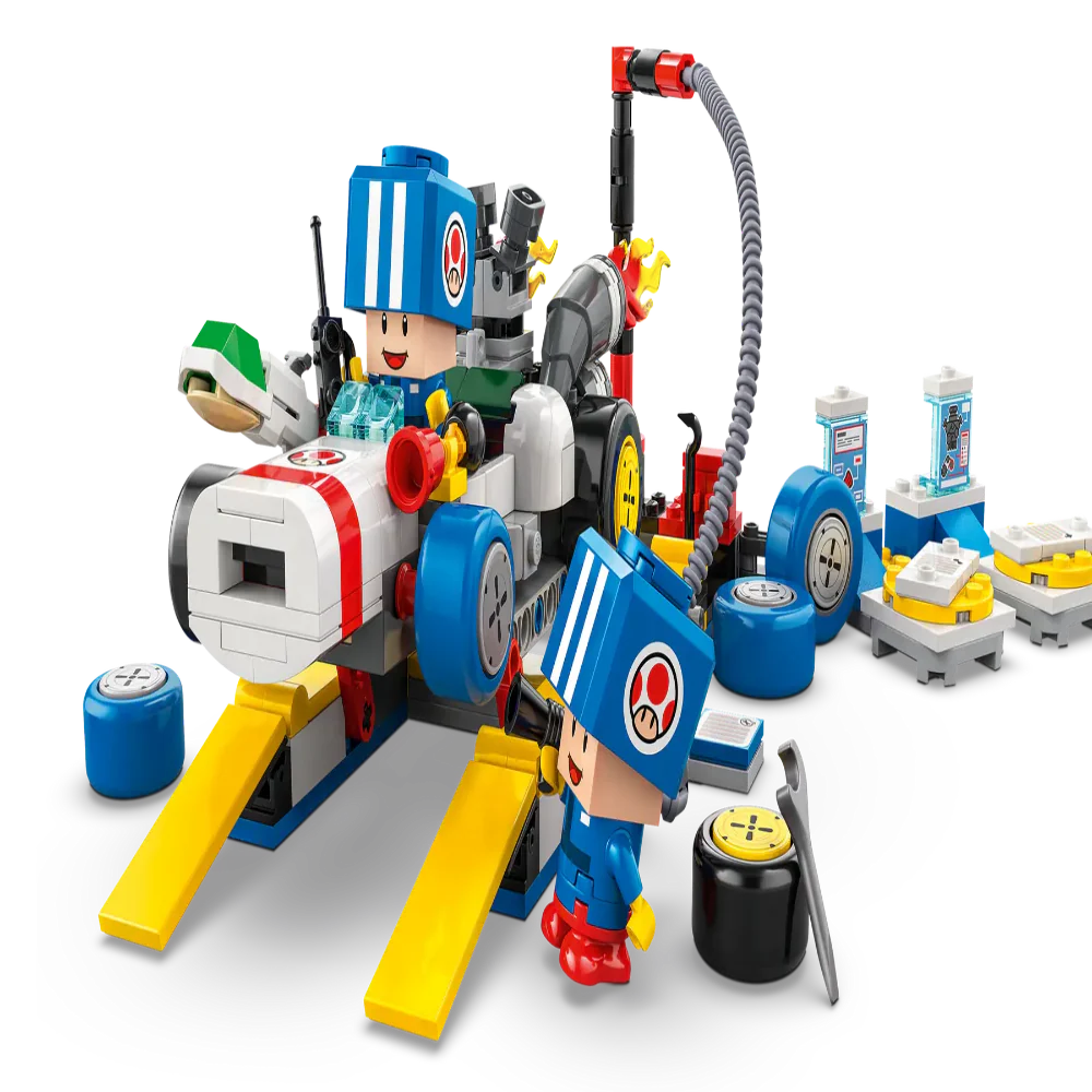 Lego 72035 Super Mario Mario Kart – Toad's Garage (390 Pieces)