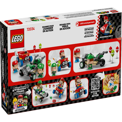 Lego 72034 Super Mario Mario Kart – Baby Mario Vs. Baby Luigi (321 Pieces)