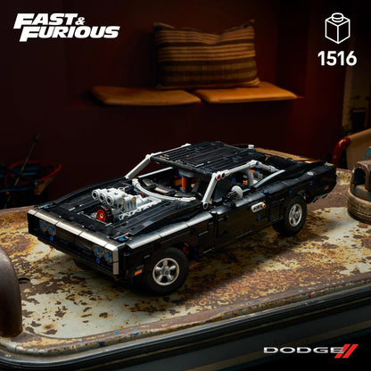 LEGO® Technic™ Fast and Furious Dodge Charger R/T Car - Building Kit for Adults - 42231