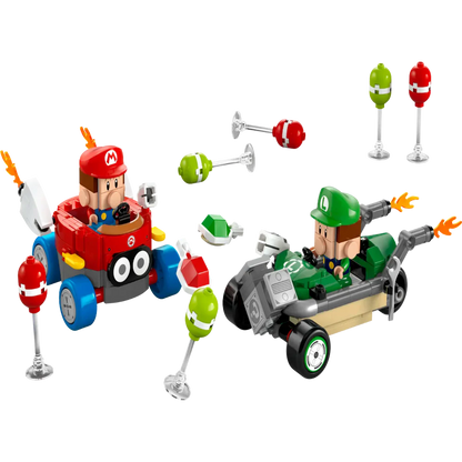 Lego 72034 Super Mario Mario Kart – Baby Mario Vs. Baby Luigi (321 Pieces)