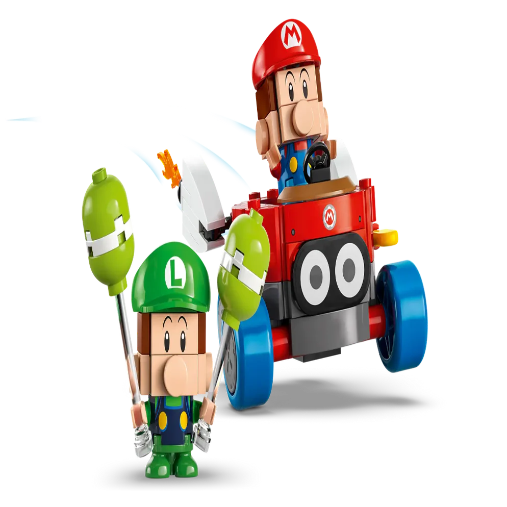 Lego 72034 Super Mario Mario Kart – Baby Mario Vs. Baby Luigi (321 Pieces)