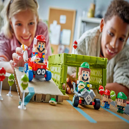 Lego 72034 Super Mario Mario Kart – Baby Mario Vs. Baby Luigi (321 Pieces)