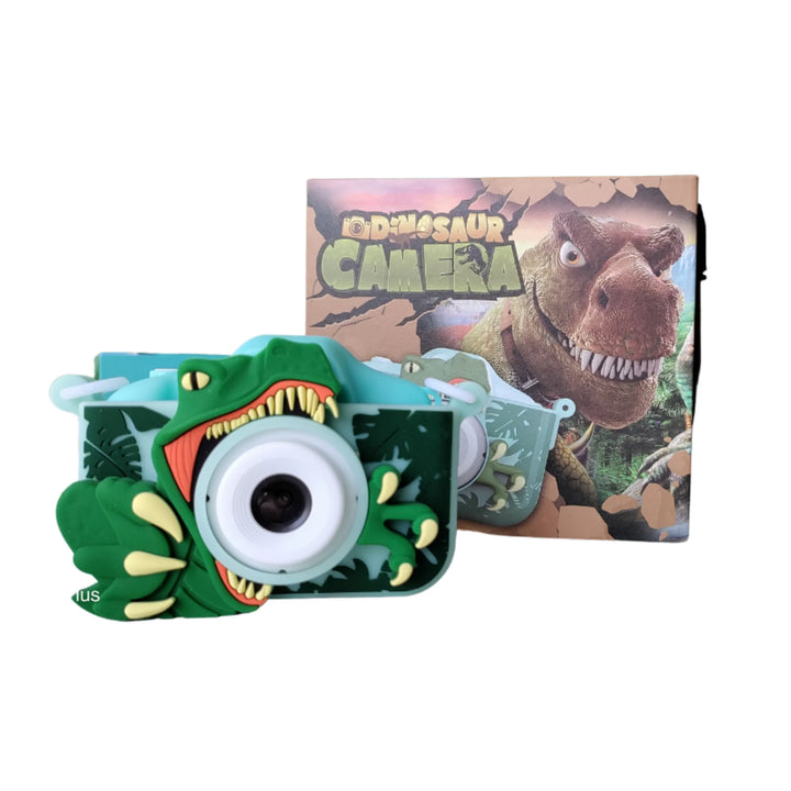 Toys Uncle Digital Video Camera for Kids with Protective Silicone Cover with inbuilt Games (Dinosaur)