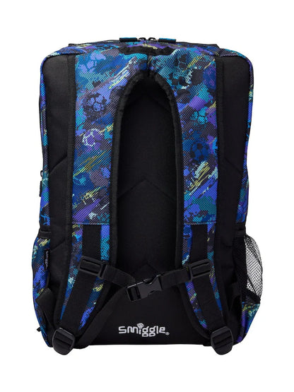 Smiggle Big Size Foldover Backpack for Kids - SOCCER