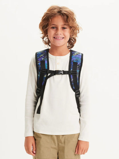 Smiggle Big Size Foldover Backpack for Kids - SOCCER