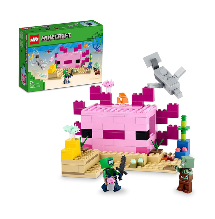 LEGO Minecraft The Axolotl House (242 Pieces)