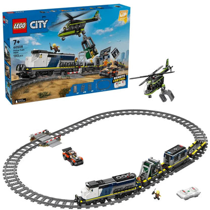 Lego 60508 City Police Train Heist (1313 Pieces)