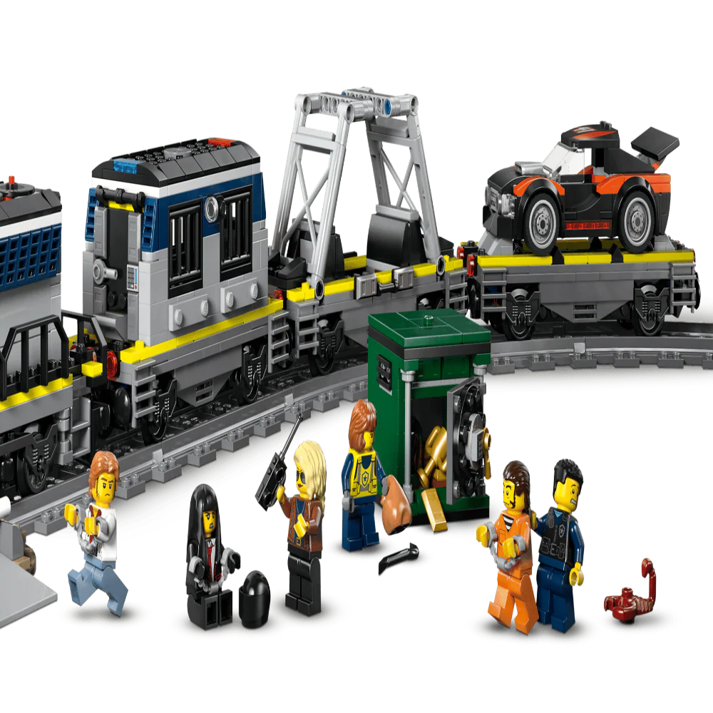Lego 60508 City Police Train Heist (1313 Pieces)
