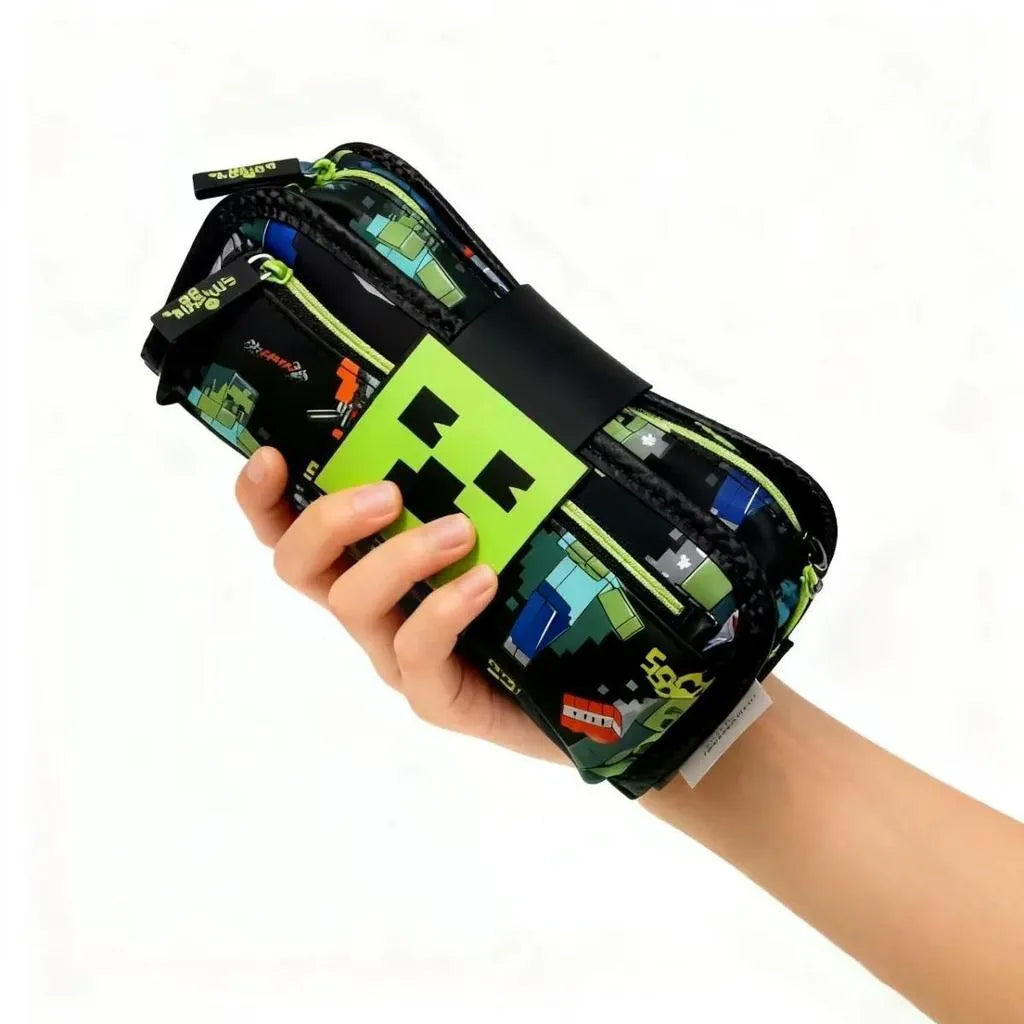 Smiggle Kids Pencil Pouch - Minecraft