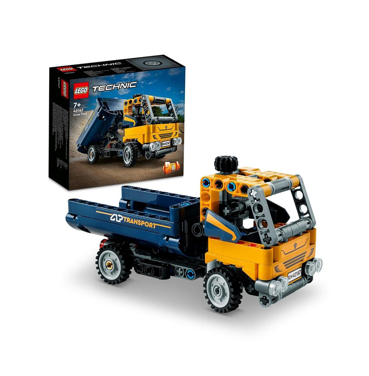 LEGO Technic Dump Truck 42147 Building Toy Set (177 Pieces)