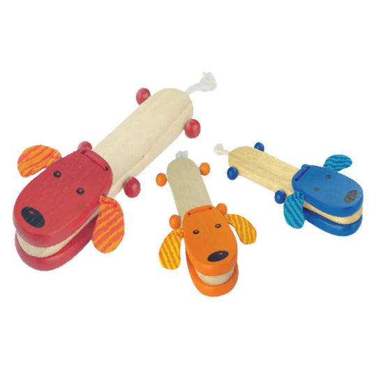 Wooden Snap Clap Doggy| Made in Thailand