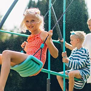 Plum Metal Single Swing And Glider With Mist Feature
