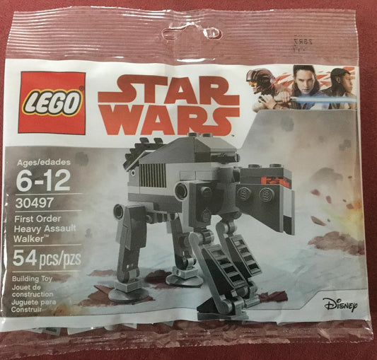 LEGO Star Wars 30497 First Order Heavy Assault Walker Building Set, 54 Pieces, Ages 6–12