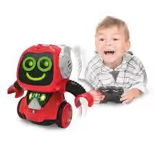 Winfun Remote Control Voice Changing Robot - Red Learning Toys for Kids age 2Y+