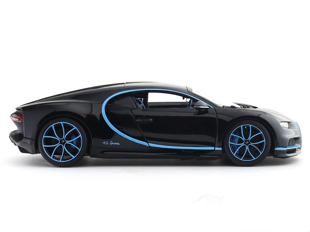 Bburago Bugatti Chiron 1:18 Diecast Model Car – 0–400 km/h in 42 Seconds