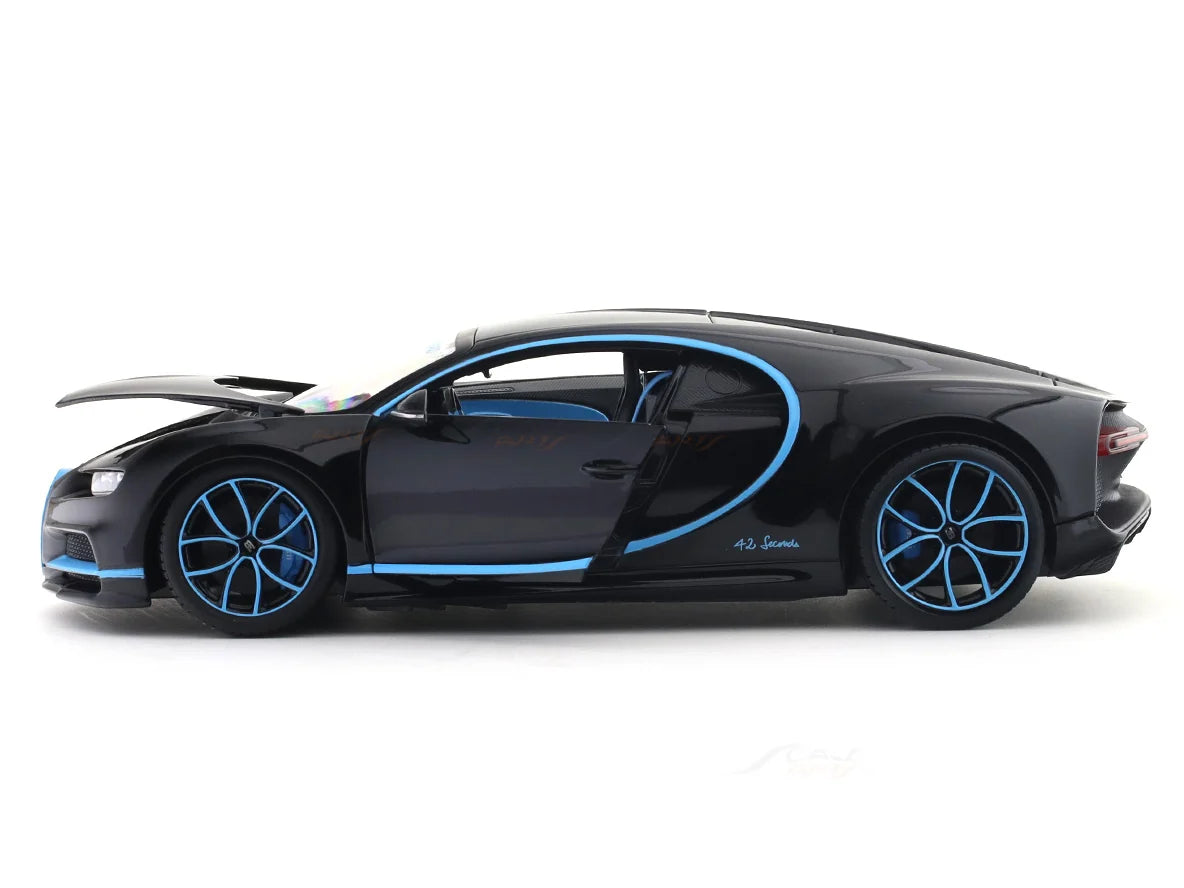 Bburago Bugatti Chiron 1:18 Diecast Model Car – 0–400 km/h in 42 Seconds