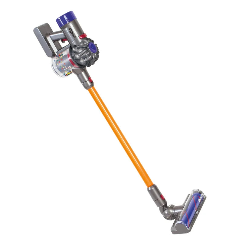 Casdon Dyson Cordless Vacuum Cleaner Toy with Working Suction for Kids