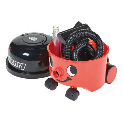 Casdon Henry Red Vacuum Cleaner Toy with Working Suction for Kids