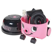 Casdon Hetty Pink Vacuum Cleaner Toy with Working Suction for Kids 3+