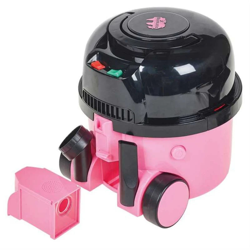 Casdon Hetty Pink Vacuum Cleaner Toy with Working Suction for Kids 3+
