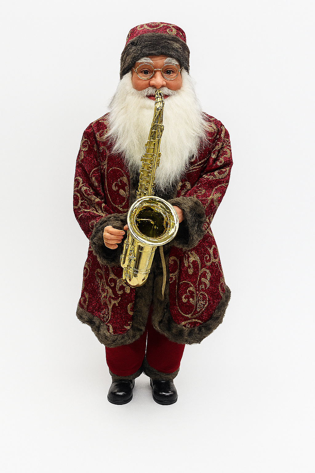 Classical Musical Santa With Saxophone – Music And Sound ( 6 feet )