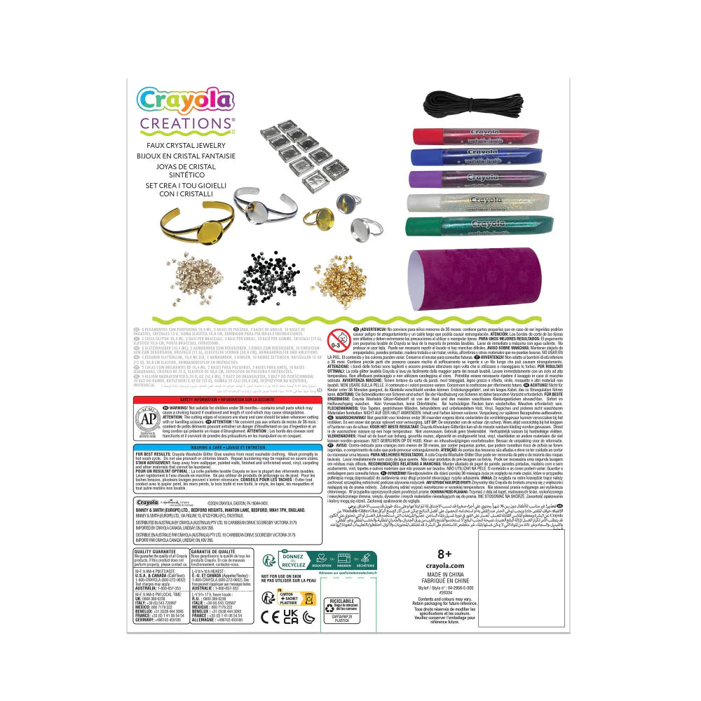 Crayola Creations Faux Crystal Jewelry