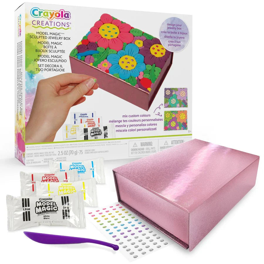 Crayola Creations Model Magic Sculpted Jewelry Box