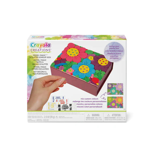 Crayola Creations Model Magic Sculpted Jewelry Box