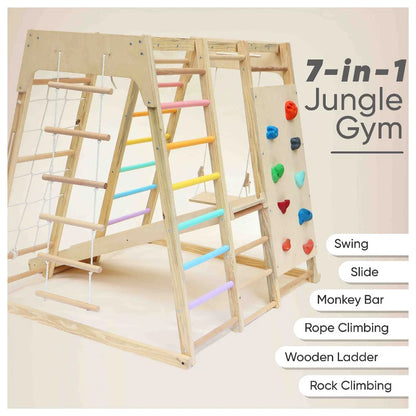 Curious Cub 7-in-1 Jungle gym