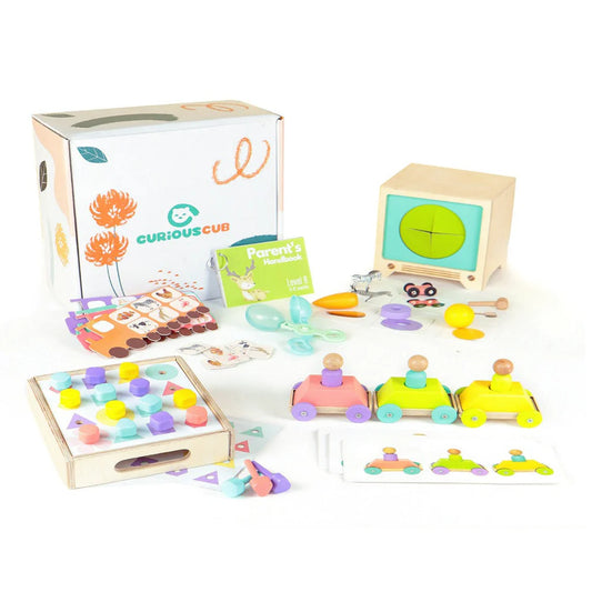 Curious Cub Montessori Box- 2 Years 9 Months + (Level- 14)
