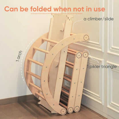 Curious Cub Transformable Pikler Triangle
