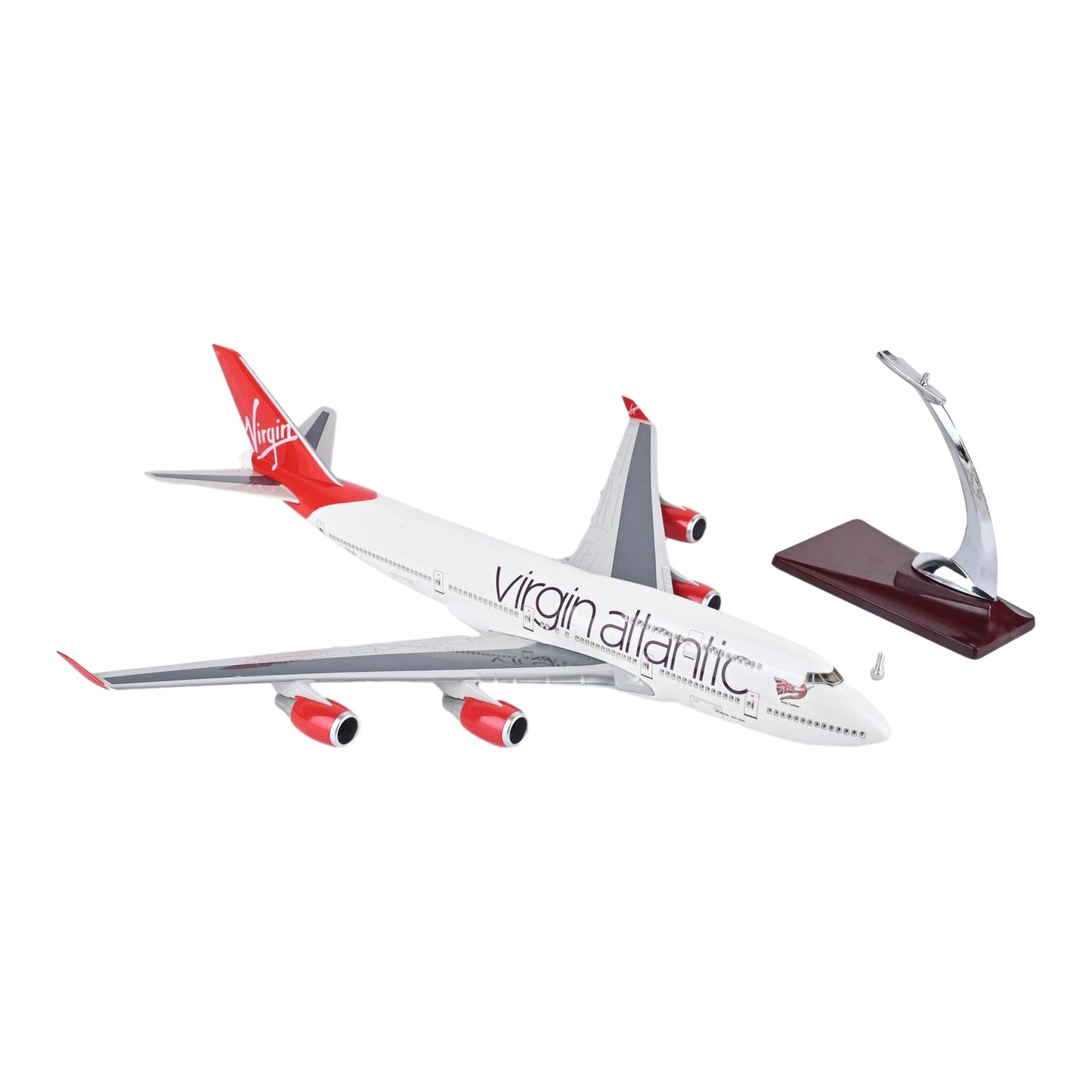 Diecast Aeroplane Scale Model 46cm 1:160 B747 VIRGIN ATLANTIC