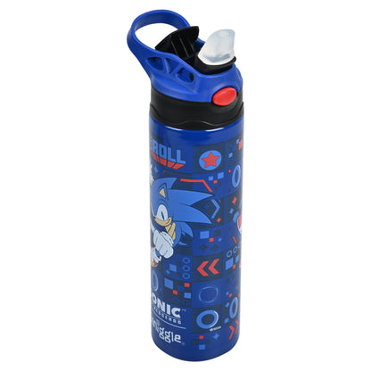 Smiggle 520 ml Stainless Steel Water Bottle for Kids - SONIC