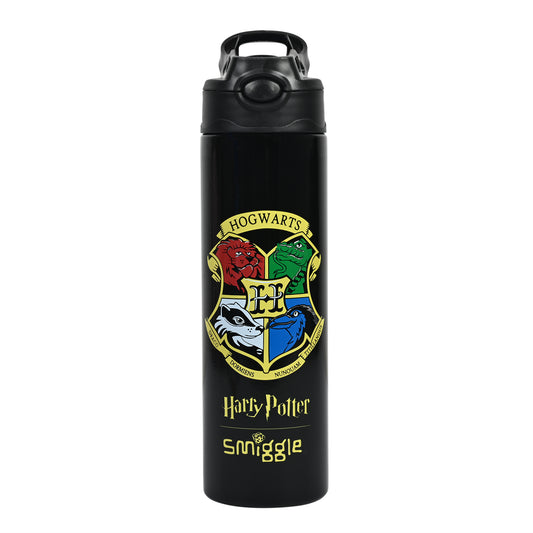 Smiggle 520 ml Stainless Steel Water Bottle for Kids - HARRY POTTER