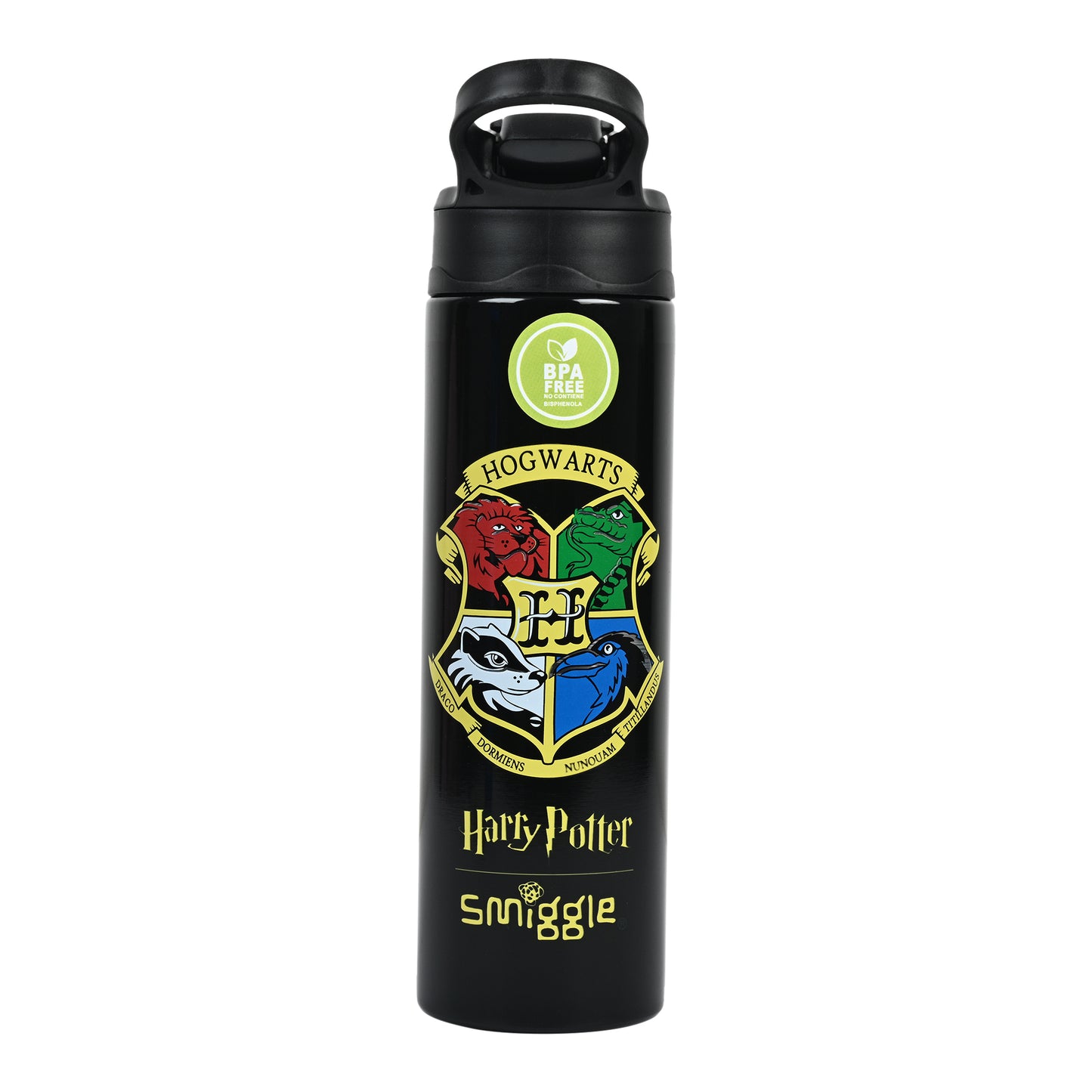 Smiggle 520 ml Stainless Steel Water Bottle for Kids - HARRY POTTER