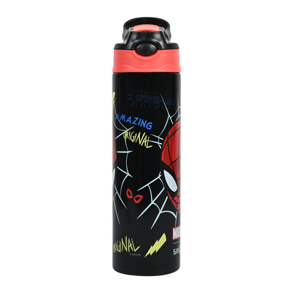 Smiggle 520 ml Stainless Steel Water Bottle for KidS - SPIDER MAN