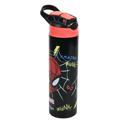 Smiggle 520 ml Stainless Steel Water Bottle for KidS - SPIDER MAN