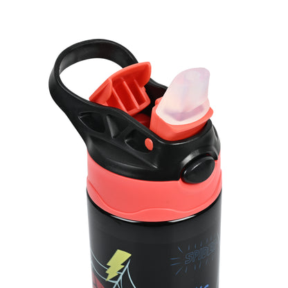 Smiggle 520 ml Stainless Steel Water Bottle for KidS - SPIDER MAN