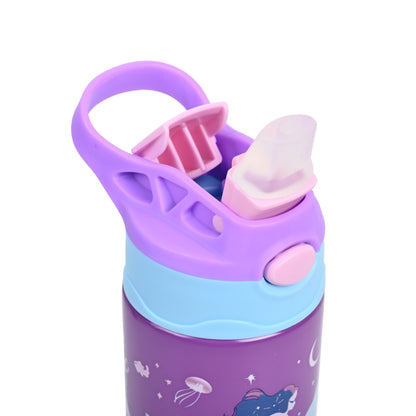 Smiggle 520 ml Stainless Steel Water Bottle for Kids - MERMAID