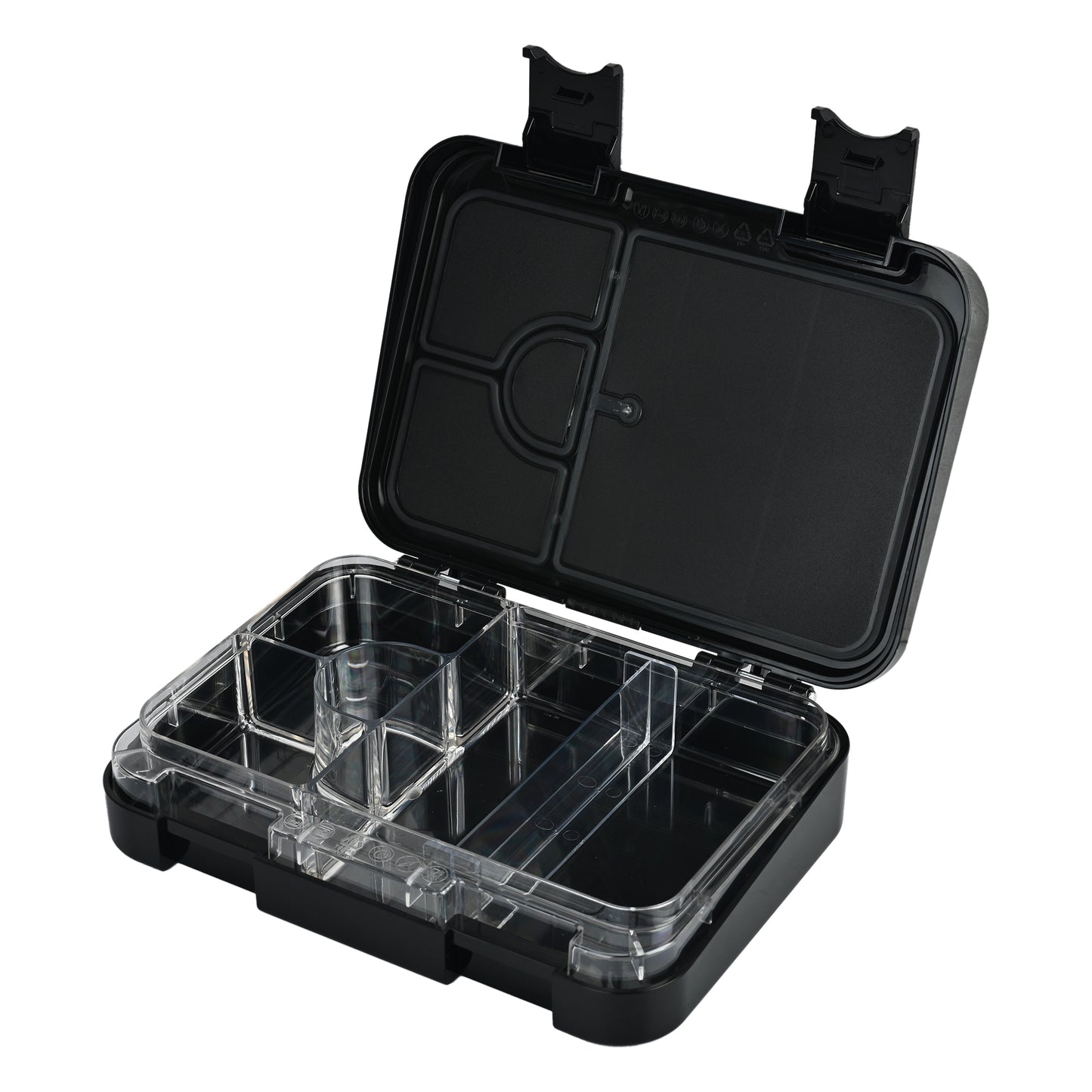 Smiggle Medium Bento Lunch Box for Kids | Leakproof Multi-Compartment Food Storage Box for School - SPIDER MAN