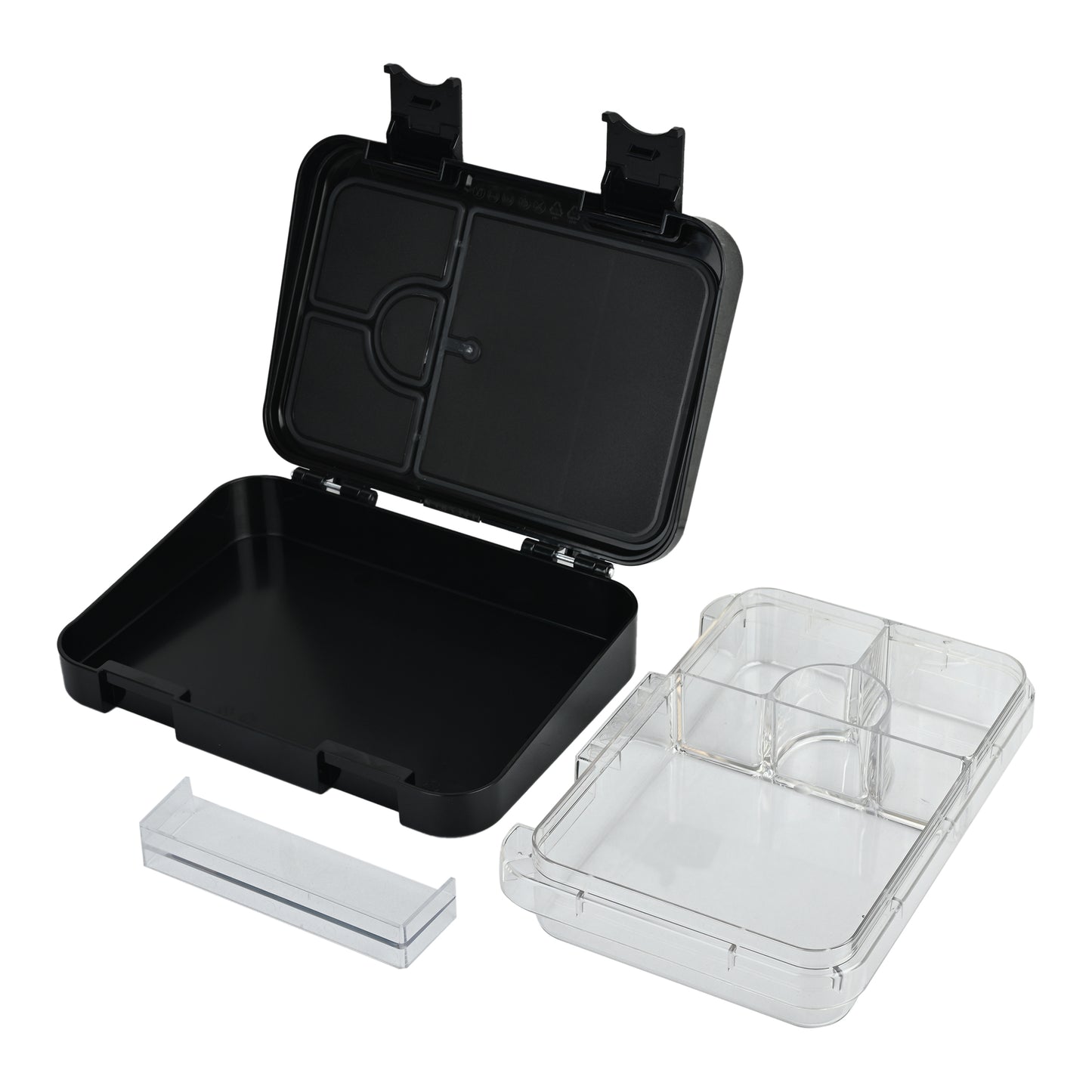 Smiggle Medium Bento Lunch Box for Kids | Leakproof Multi-Compartment Food Storage Box for School - SPIDER MAN