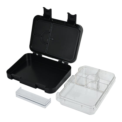 Smiggle Medium Bento Lunch Box for Kids | Leakproof Multi-Compartment Food Storage Box for School - SPIDER MAN