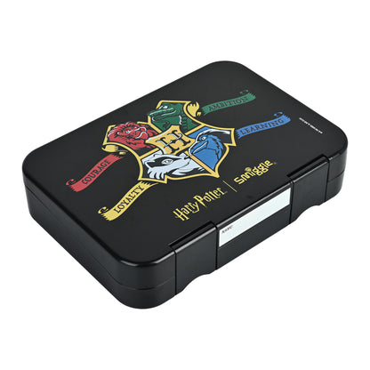 Smiggle Medium Bento Lunch Box for Kids | Leakproof Multi-Compartment Food Storage Box for School - HARRY POTTER